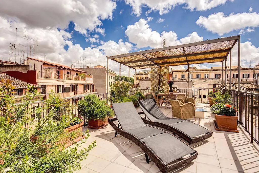 Trastevere Attic With Terrace Apartment Rome